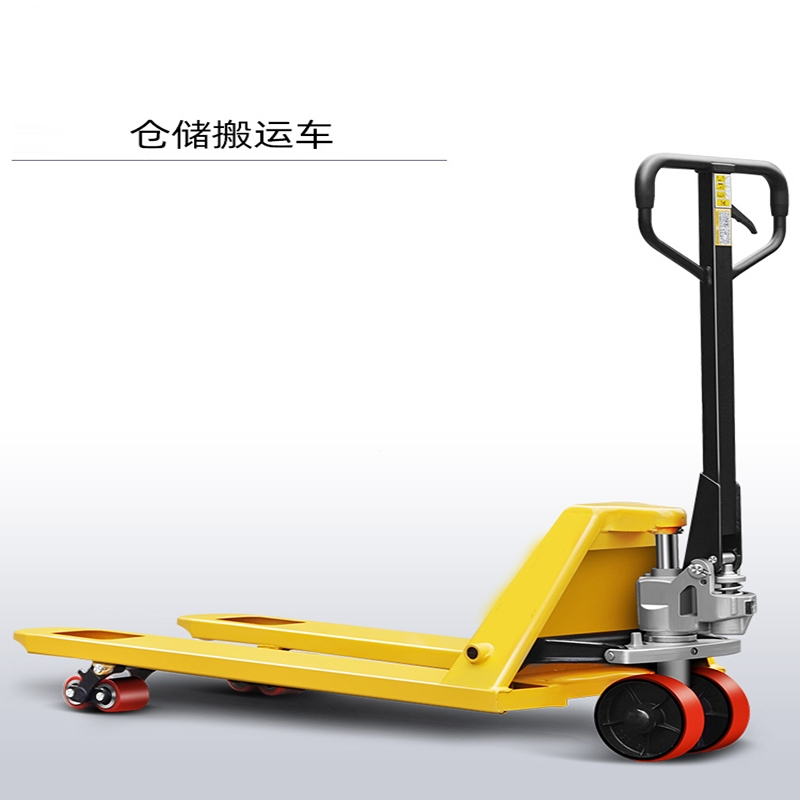 古达叉车手动液压车搬运车地牛加长铲车托盘装卸车2吨3吨