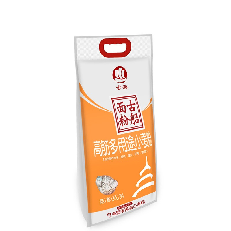 古船 高筋多用途小麦粉 5kg(适合制作饺子、馄饨、花卷、面条等)