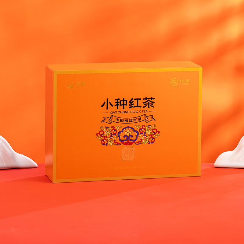 中茶CTA6711/海堤传奇小种红茶200g/盒高清大图