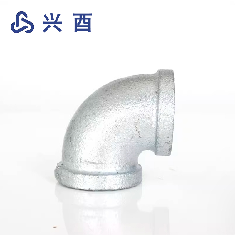 兴酉 镀锌90°弯头 DN25 个高清大图