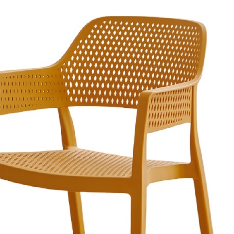 宜掌柜 塑料扶手椅 56*52*82cm 张高清大图