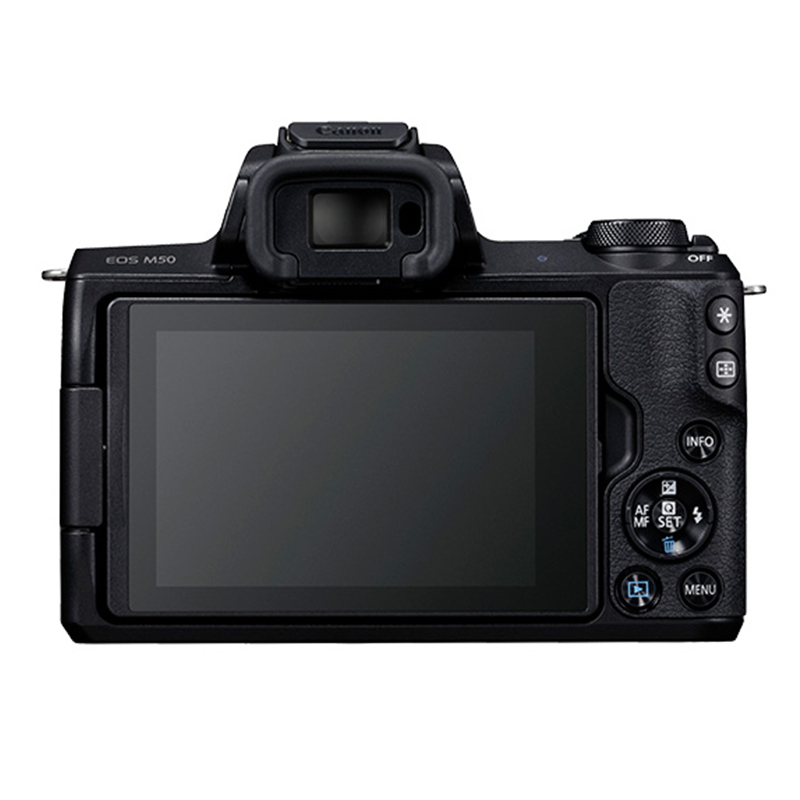 佳能(Canon) EOS M50 黑色 机身 数码微单相机