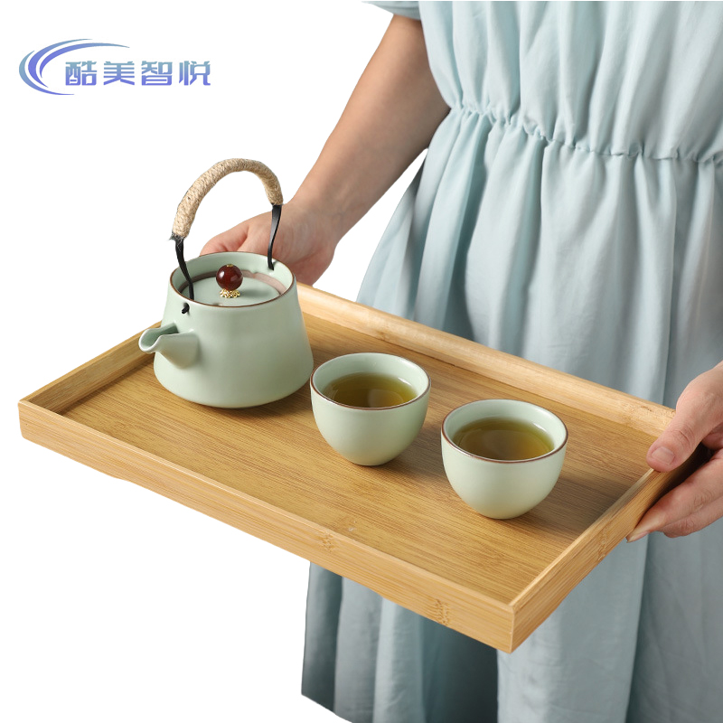 酷美智悦 方形茶盘41*29*2cm KM-BH568 个高清大图