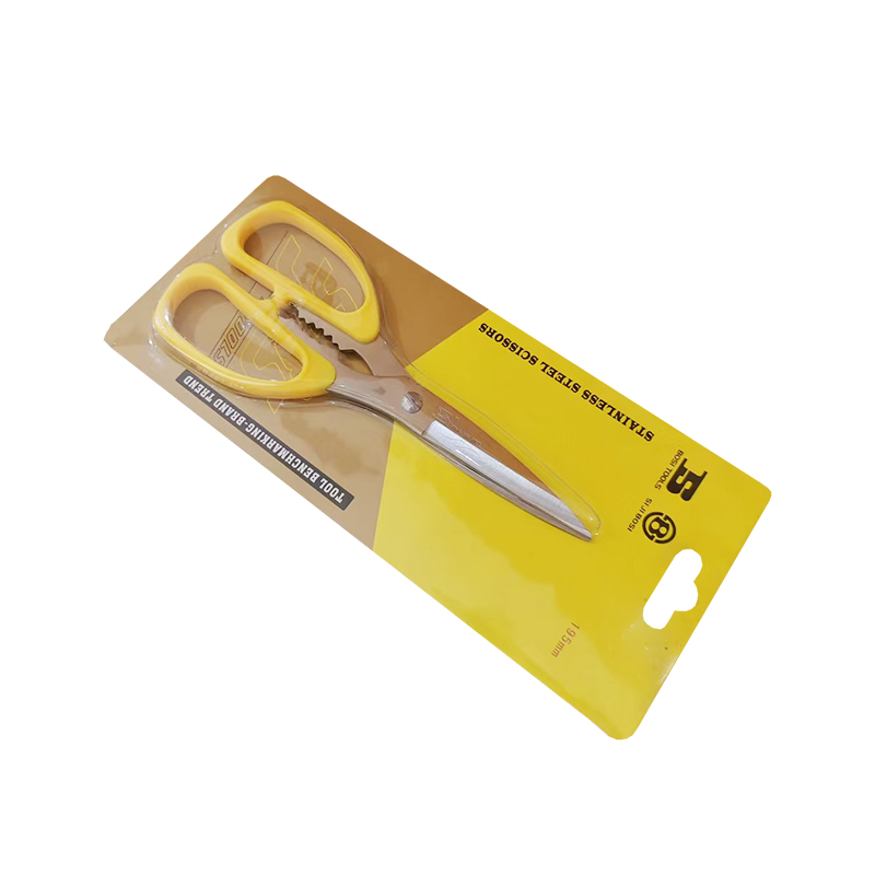 波斯(BOSI)不锈钢剪刀(195mm)把高清大图