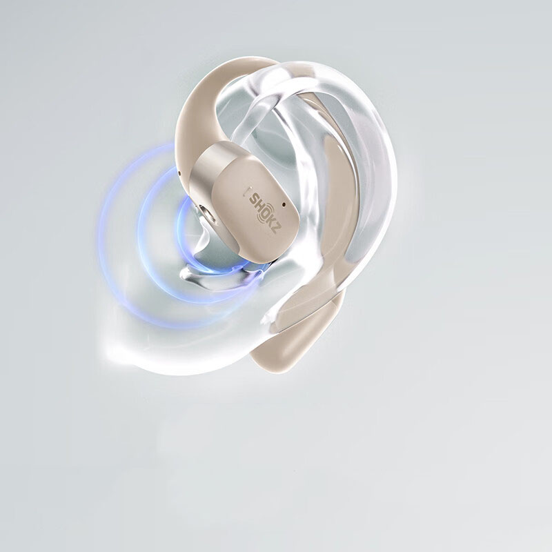 韶音(SHOKZ)OpenFit T910 开放式耳机 挂耳式蓝牙耳机 暖日白高清大图