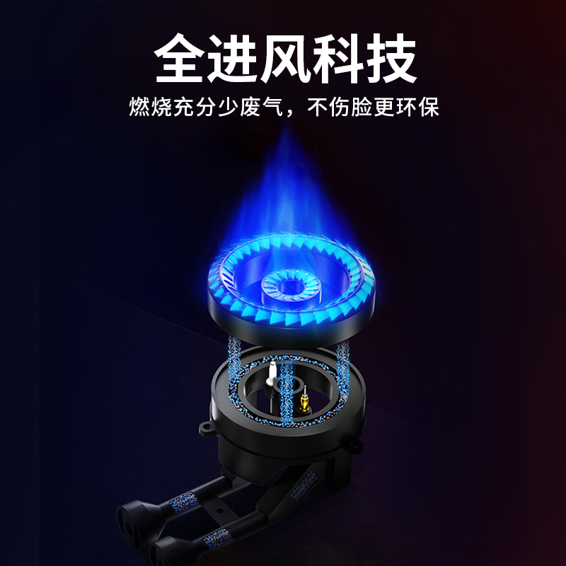 好太太燃气灶天然气灶 A710 家用双灶 台式嵌入式 自营 白色燃气灶4.5kw大火力猛火家用液化气灶天然气灶(天然气)