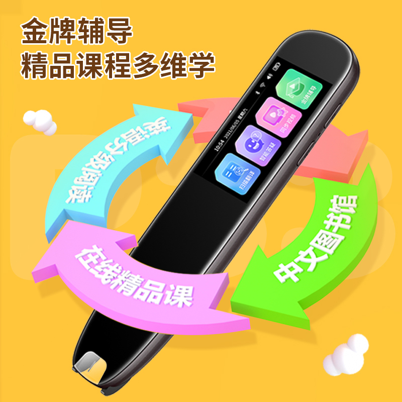 联想来酷翻译笔英语学习电子词典笔点读笔扫描扫读笔小初高中学生全科教材同步作业搜题名师讲堂离线翻译高清大图