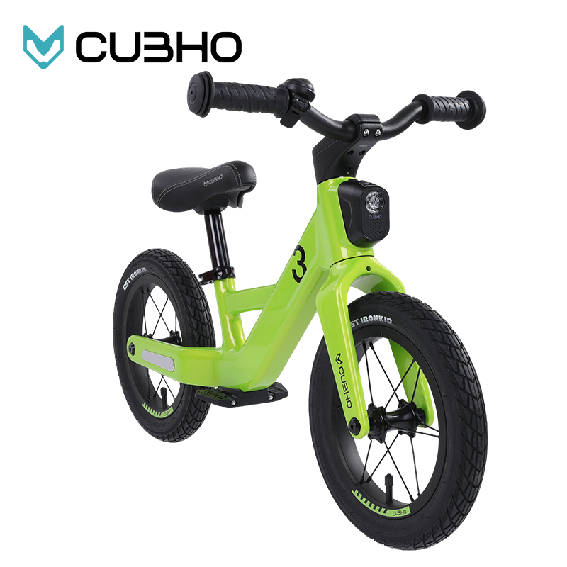 cubho滑步车碳纤维直把超轻12寸23456岁平衡车无脚踏滑行学步车