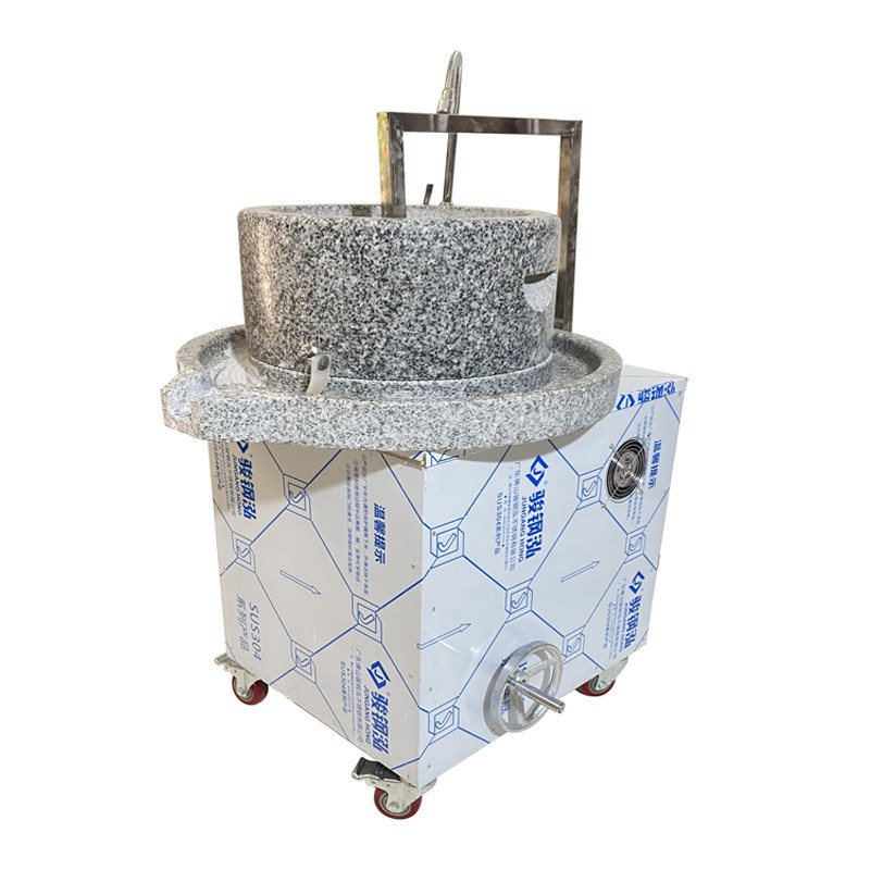 石磨机肠粉机商用大型全电动石磨豆腐机豆浆机磨米机多功能磨浆机3045