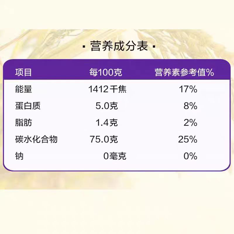 元宝牌 粳米25kg/袋高清大图
