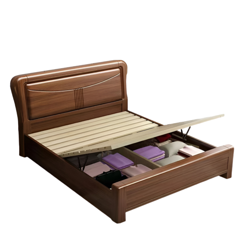 晨磊 实木床 210*180*113cm 张高清大图