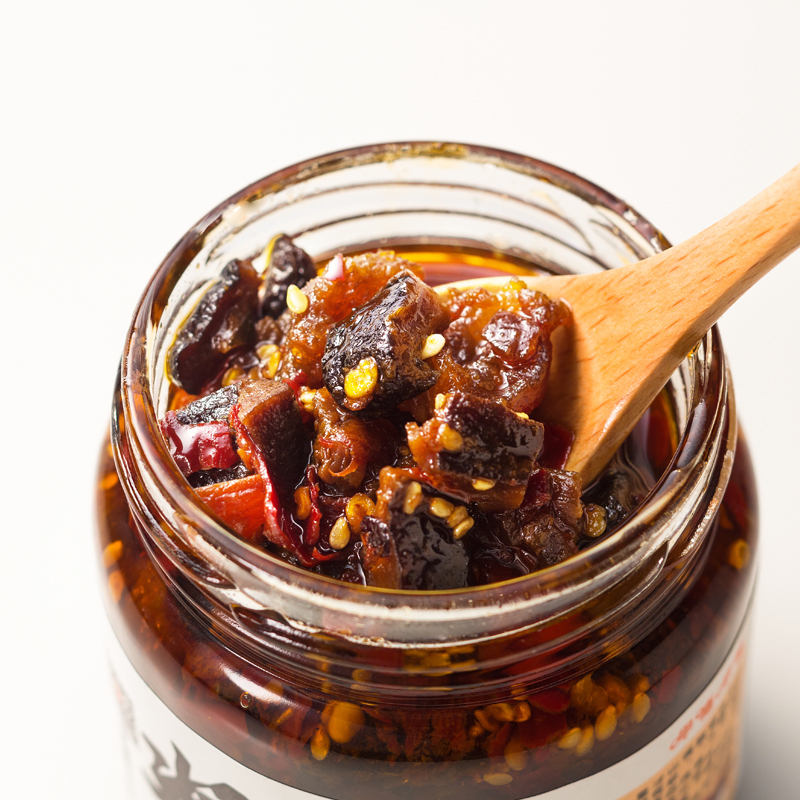 呷哺呷哺香菇牛肉酱220g复合调味料酱拌菜拌面香菇酱牛肉酱下饭菜拌饭