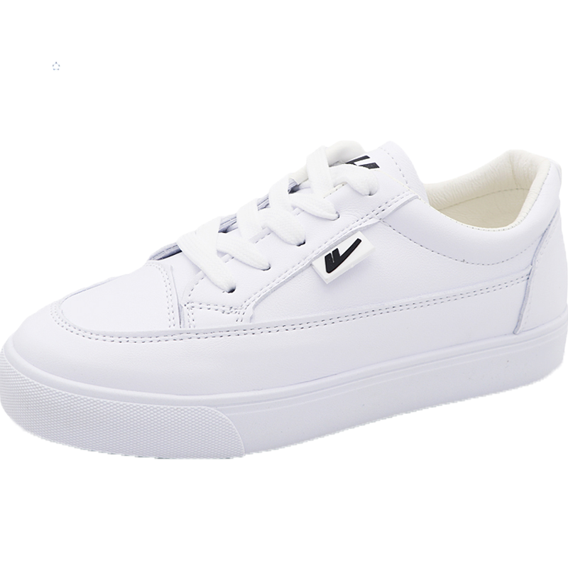 回力女鞋小白鞋女新款春季百搭皮面白鞋子春夏季休闲鞋板鞋wxyl156c1