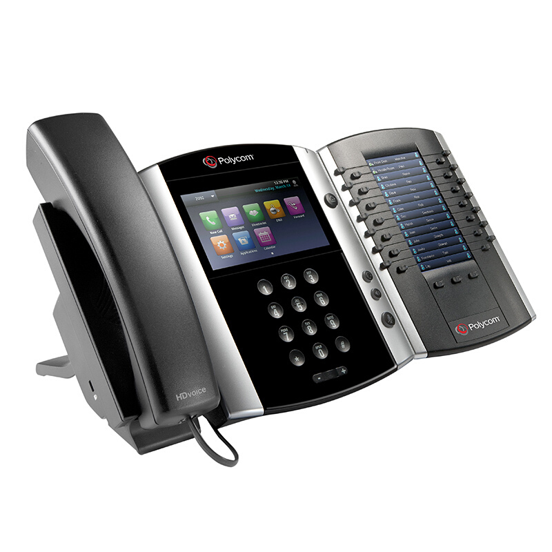 宝利通(POLYCOM)VVX601会议电话机座机音视频会议系统终端全向麦克风八爪鱼会议IP电话