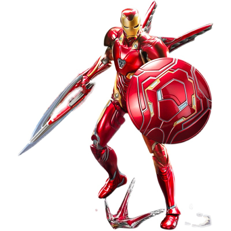 中动mk50钢铁侠手办玩具漫威复仇者联盟3人偶男生模型摆件7马克85