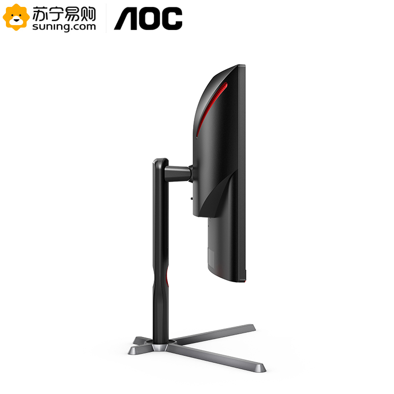 AOC C27G3 27英寸显示器 165HZ电竞1MS曲面1000R台式电脑液晶显示器可升降壁挂游戏吃鸡曲屏144HZ外接笔记本屏幕显示屏PS4