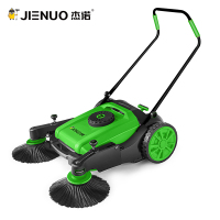 杰诺工业扫地机JN9055A手推式扫地车无动力工业工厂车间物业道路粉尘清扫车扫地机 绿色