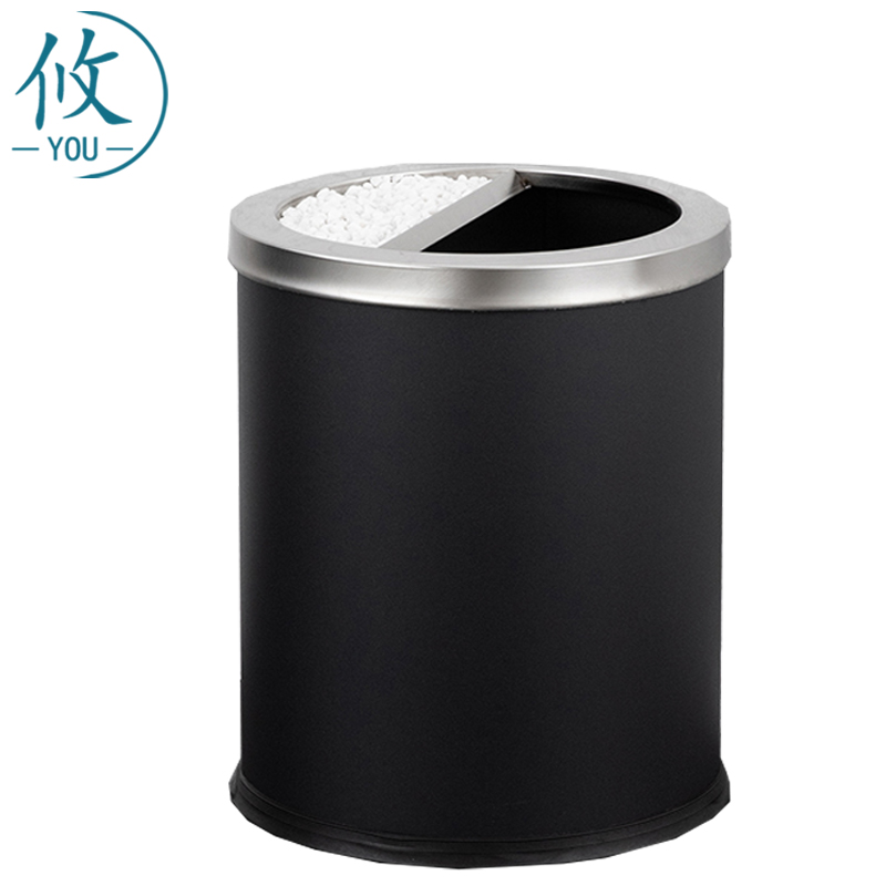 攸 半盖式垃圾桶 25*30cm 个高清大图