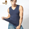 YANXU运动速干无袖坎肩男背心无痕薄款冰丝内穿港风潮牌ins吸汗背心男