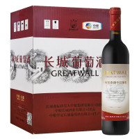 长城 华夏葡园(711)解百纳干红葡萄酒 750ml*6瓶 整箱装
