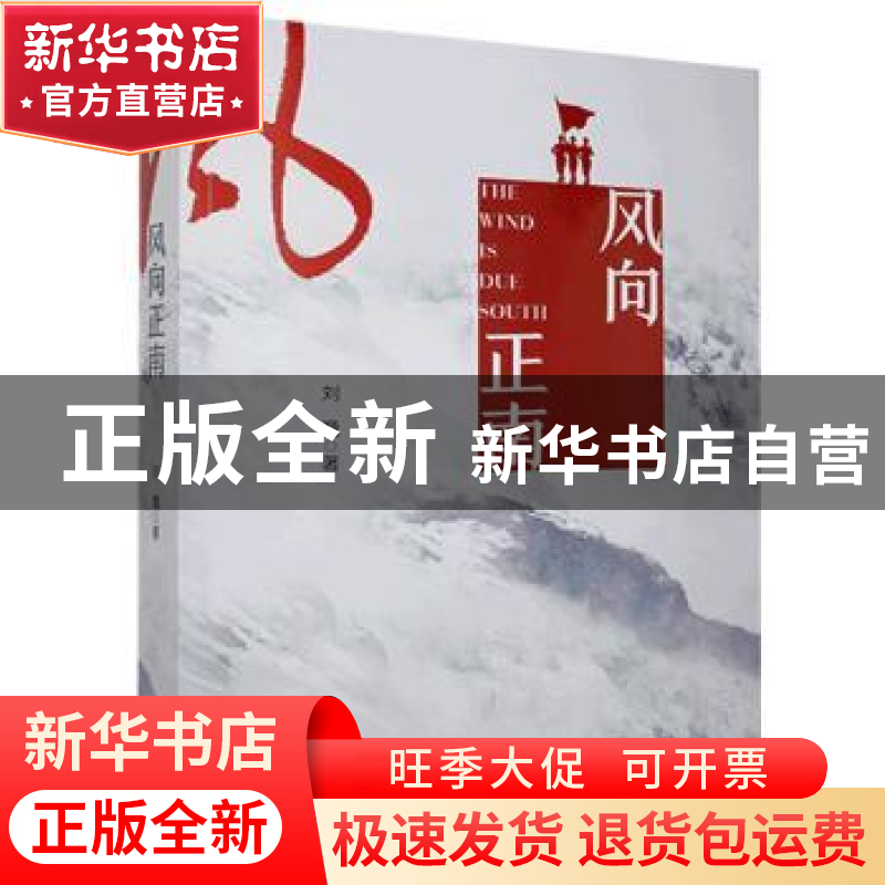 正版 风向正南:长篇小说 刘巍 中国文史出版社 9787520526456 书高清大图
