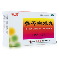 孔孟 参苓白术丸 6g*10袋/盒 健脾益气体倦乏力食少便溏