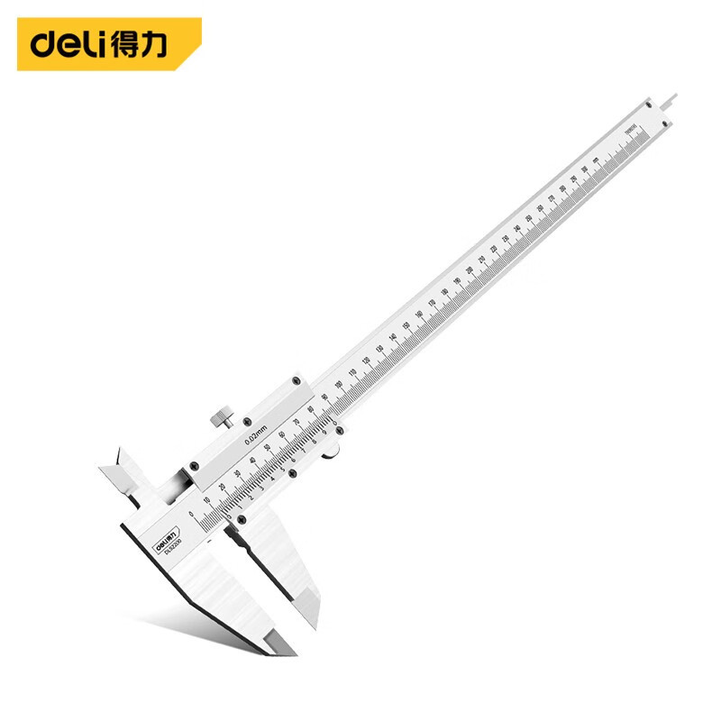 得力(deli) DL92300 游标卡尺机械简易(银 )300mm