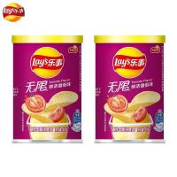 乐事 薯片桶装 40g*8罐 原味+番茄味+黄瓜味+烤肉味