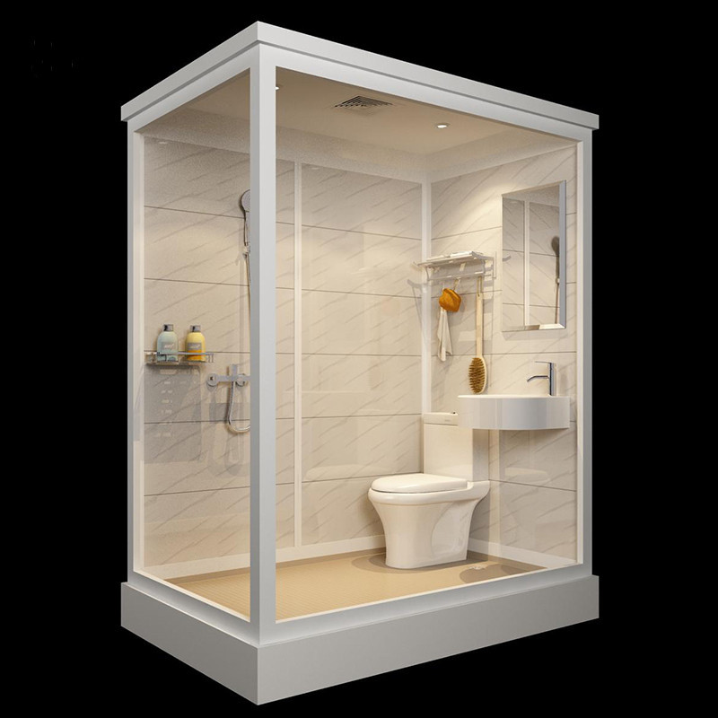 一体式 整体淋浴房 卫生间集成卫浴干湿分离隔断沐浴洗澡房家用浴室