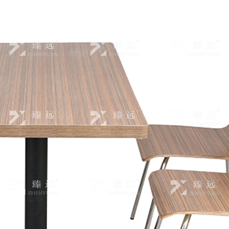 臻远 ZY4040807 餐厅桌椅餐桌椅组合一桌四椅