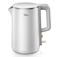 美的(Midea) 电水壶 MK-HJ1515/HJ1515A 电热水壶食品接触级304不锈钢电茶壶