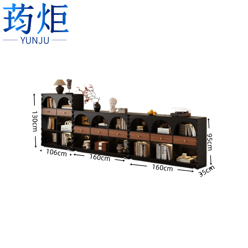 荺炬书架高清大图