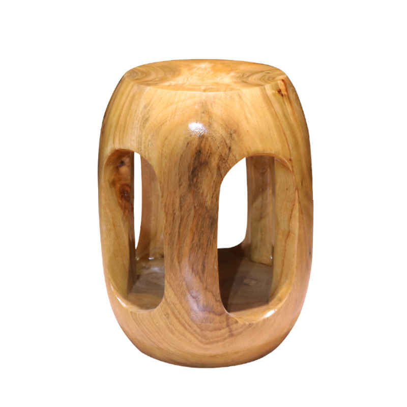 香樟木彭鼓凳闪电客木整体凳子树墩椅子根木凳子茶桌茶台木墩凳子