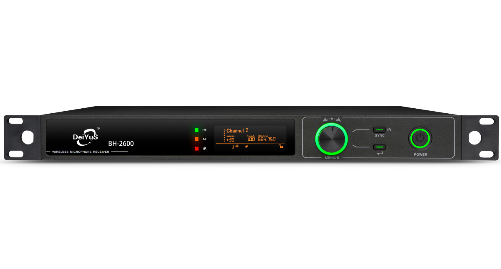 DeiYuS/无线会议话筒麦克风真分集方管一拖二/BH-2600/套高清大图