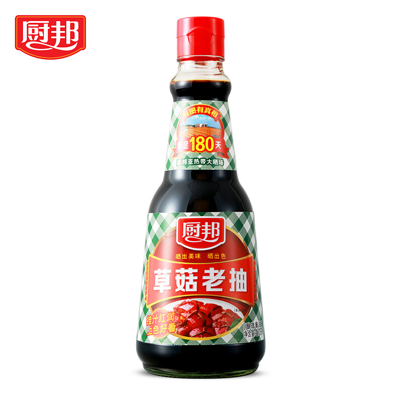 厨邦草菇老抽酱油