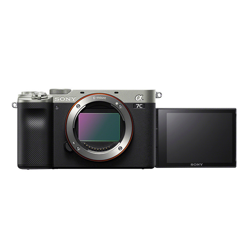 索尼Alpha 7C 机身 银色 全画幅微单数码相机 A7C ILCE-7C/S
