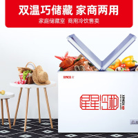 星星(XINGX)BCD-230HE 230升商用家用双温 冰柜 冷藏冷冻转换冷柜 商厨商用保鲜设备展示柜 顶开门冰箱