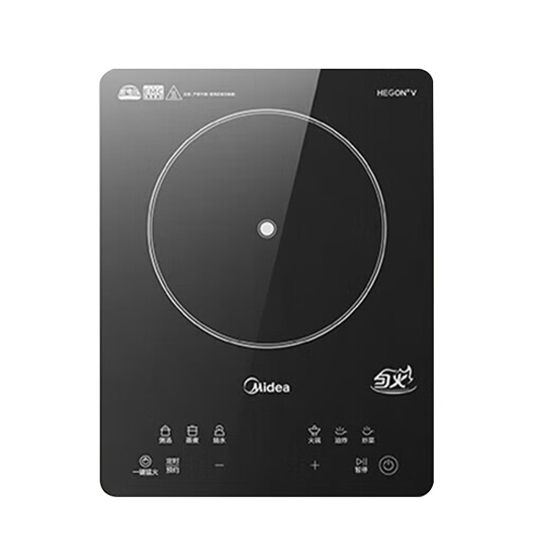 美的电磁炉猛火爆炒无明火烹饪厨房不闷热MC-22RB20