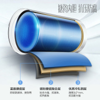 美菱 60升电热水器 经济节能 防电墙 搪瓷内胆 小型家用 洗澡储水式 热水器MD-YJ10603 单位:台