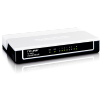 TP-LINK 5口8口16口有线路由器 八口家用商用穿墙王花生壳4口10口 TL-R860+ 智能带宽控制交换机非无线漏油器 交换机功能路由器 非wifi路由器 增加有线接口路由