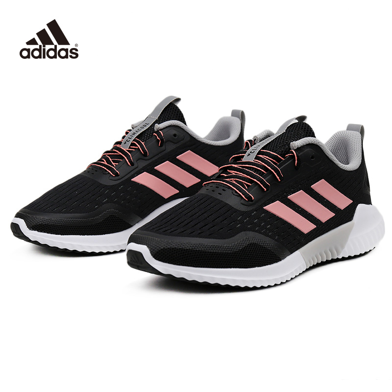 阿迪达斯女运动鞋2020新款清风系列休闲网面透气跑步鞋EE3932