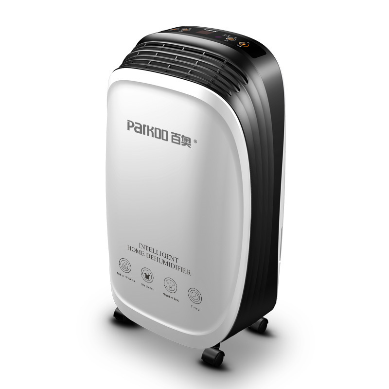 百奥(PARKOO) 除湿机/抽湿机 PD100A 10升/天 20-30㎡智能除湿 家用/卧室/厨房/客厅/厕所