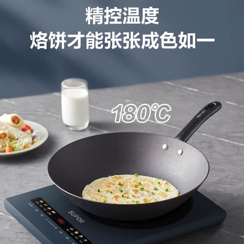 苏泊尔(SUPOR)电磁炉 2200W大功率 外置感温探针可调一键超猛火家用电磁炉火锅炉C22-ID39图片
