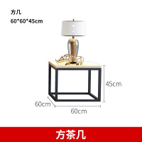 质凡办公室家具办公沙发茶几组合套装简约现代三人位创意商务西皮沙发 方茶几