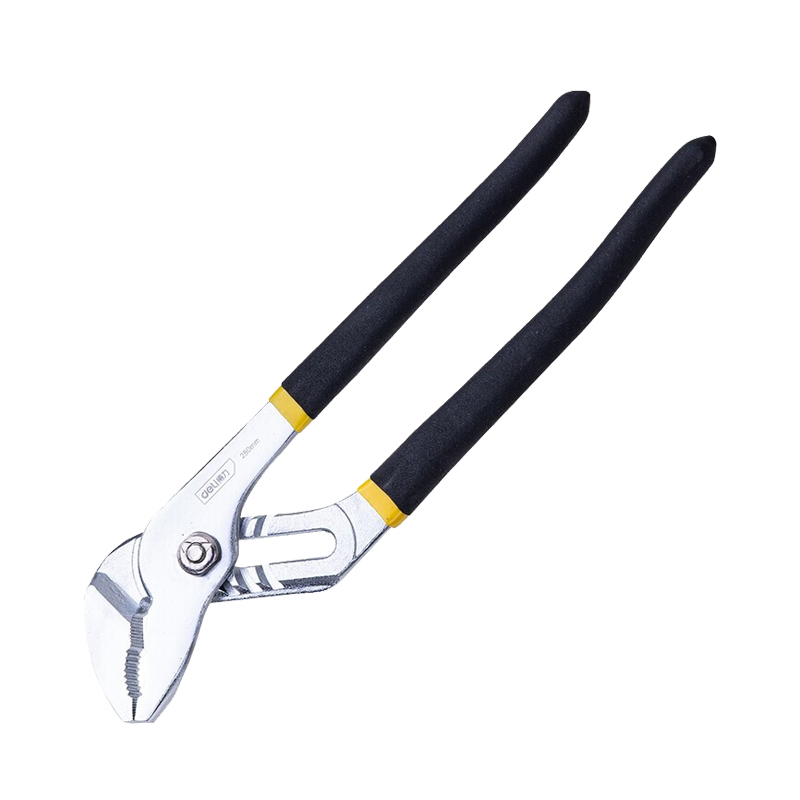 得力deli轻型水泵钳12英寸水管钳钳钳子dl2612视频