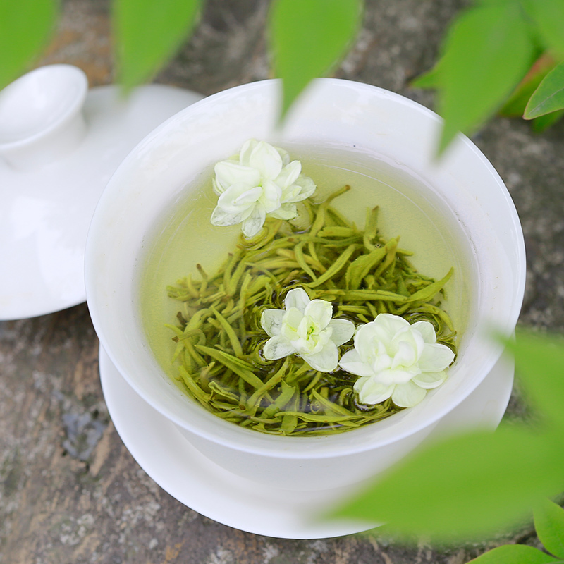 川红 大师款 特级茉莉花茶 浓香型茶叶经典礼盒装100g
