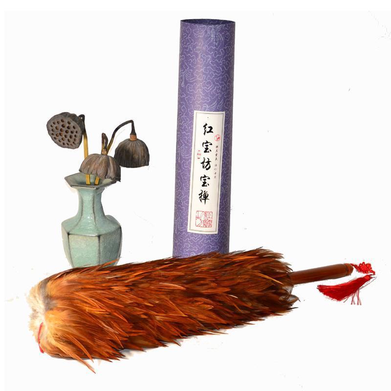 鸡毛禅子鸡毛掸子家用车用除尘扫灰纯手工不毛加厚家务清洁