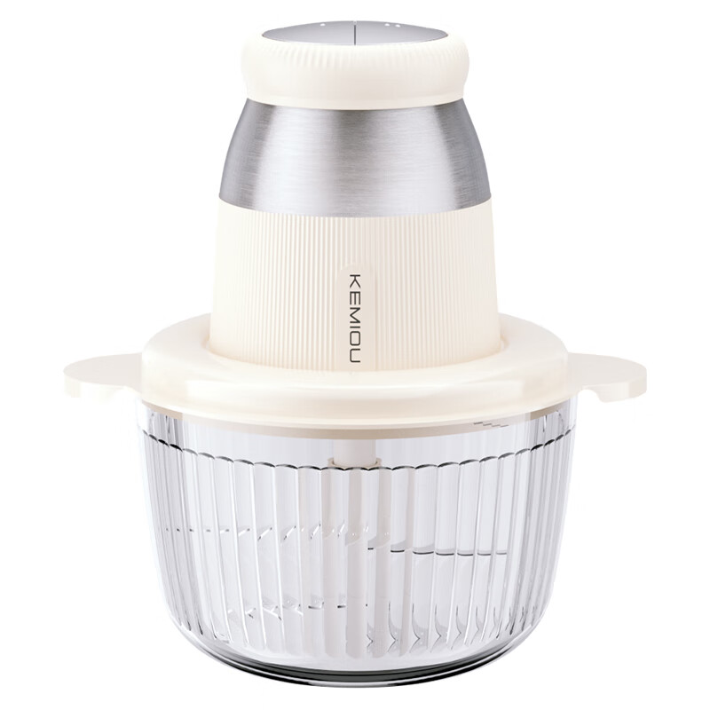 科米欧绞肉机家用电动玻璃杯体多功能料理机绞馅机碎肉搅拌机 KM-DKM256