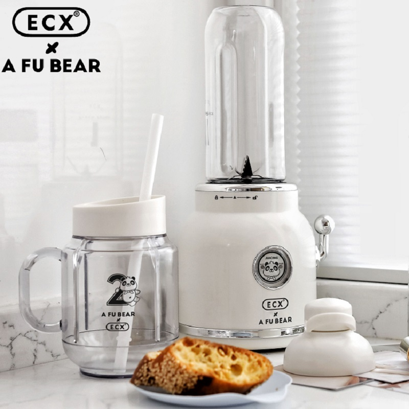网红杯具熊(BEDDYBEAR)官方正品ECX家用电机全自动榨汁杯料理机果汁机电动果蔬榨汁机水果碰碰机-明星倾力推荐同款