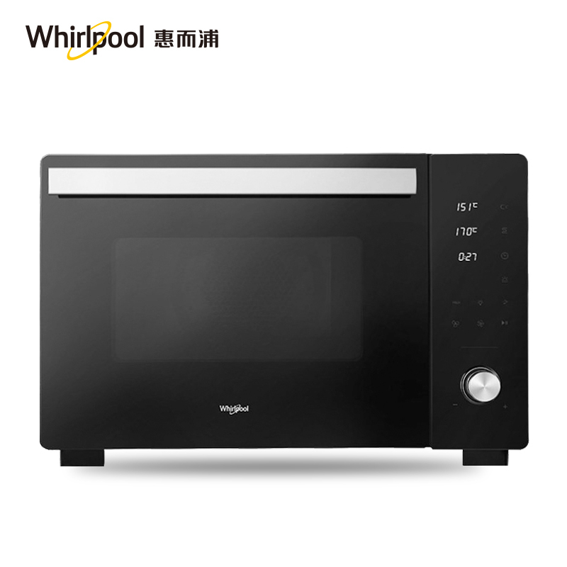 惠而浦(Whirlpool)智能电烤箱WTO-CP401G 家用多功能烘焙全自动烤箱
